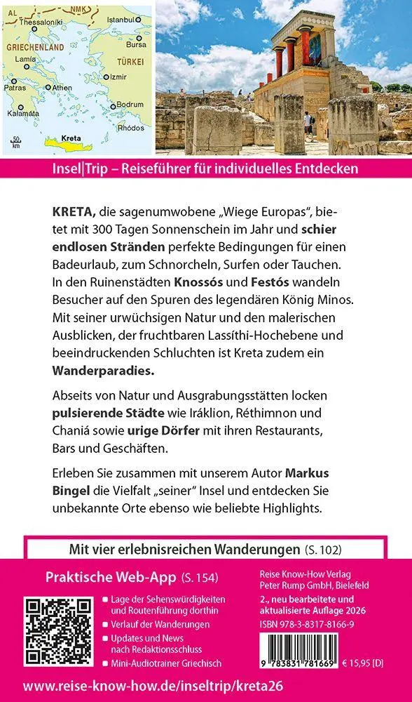 Bild: 9783831781669 | Reise Know-How InselTrip Kreta | Markus Bingel | Taschenbuch | 156 S.
