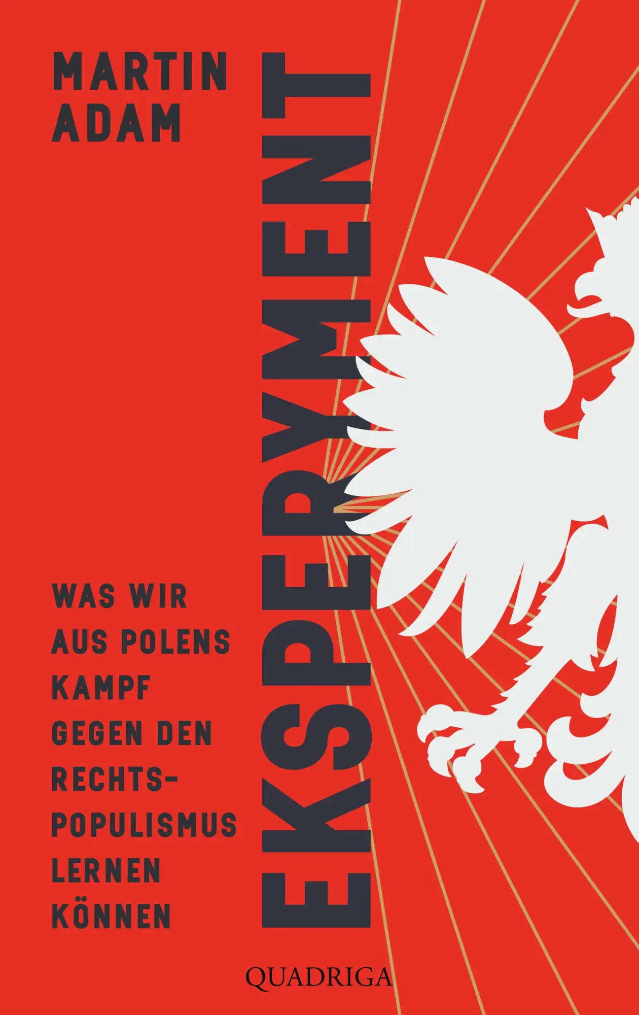 Cover: 9783869951669 | Eksperyment | Martin Adam | Taschenbuch | 304 S. | Deutsch | 2026