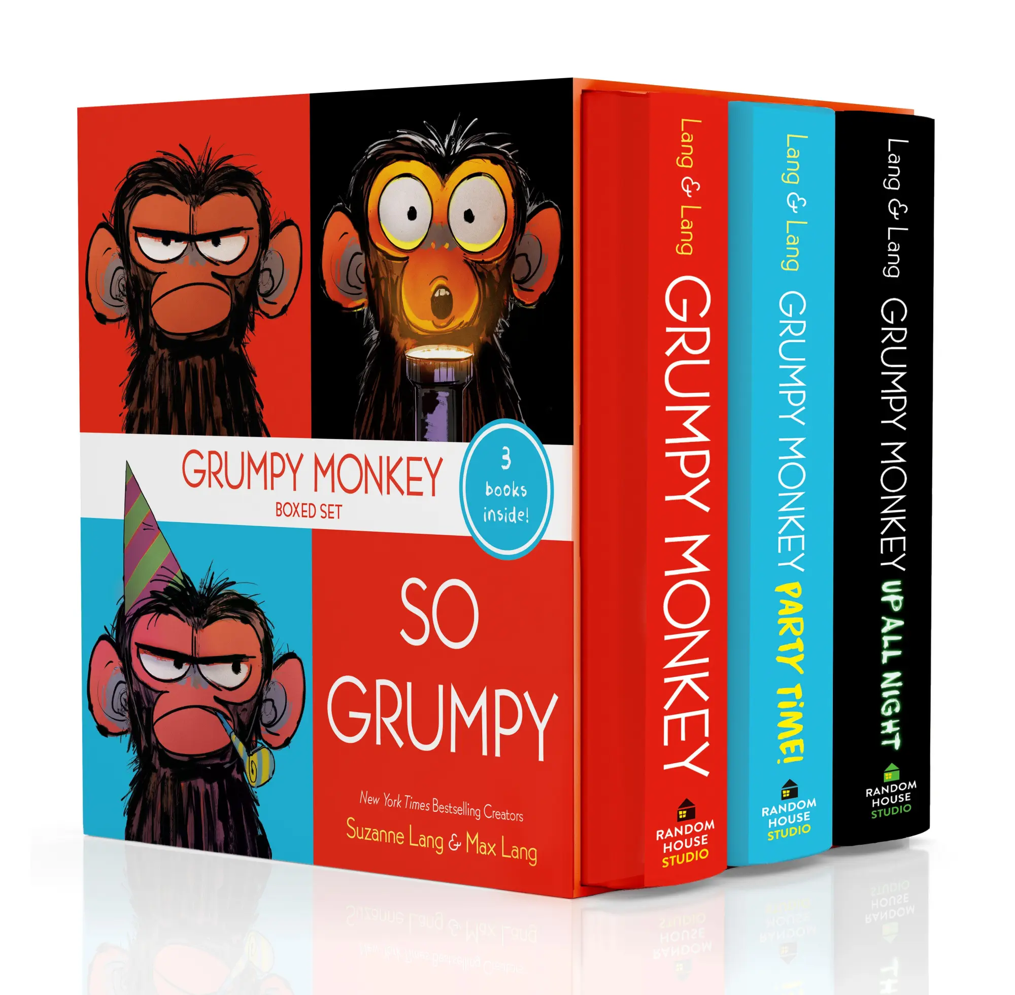 Cover: 9798217231669 | So Grumpy: Grumpy Monkey Board Book Boxed Set | Suzanne Lang | Box