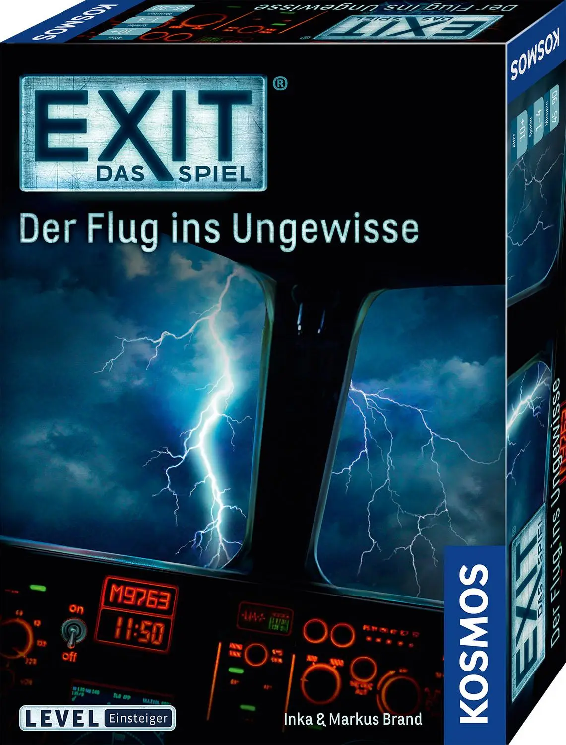 Cover: 4002051691769 | EXIT - Der Flug ins Ungewisse | 1 - 4 Spieler | Brand | Spiel | 2019