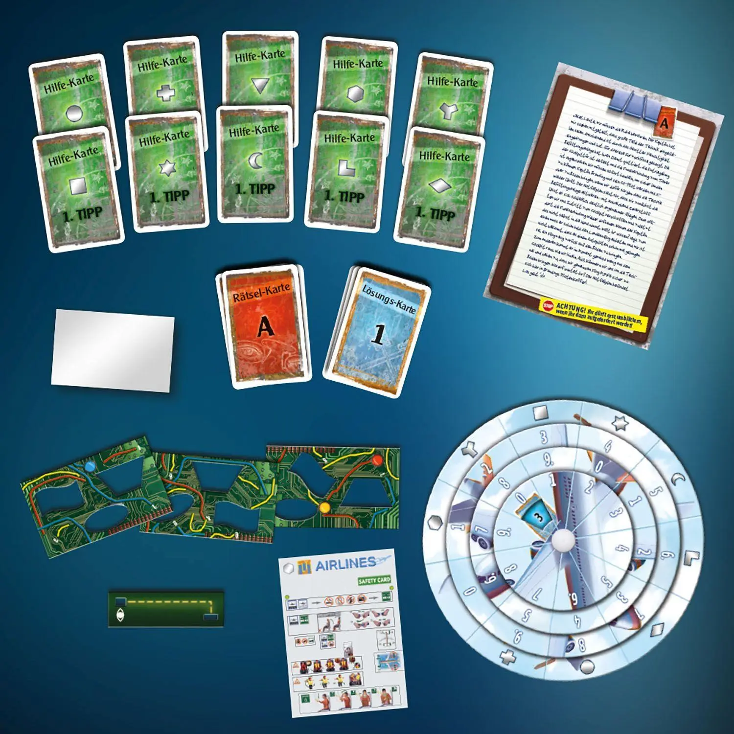Bild: 4002051691769 | EXIT - Der Flug ins Ungewisse | 1 - 4 Spieler | Brand | Spiel | 2019