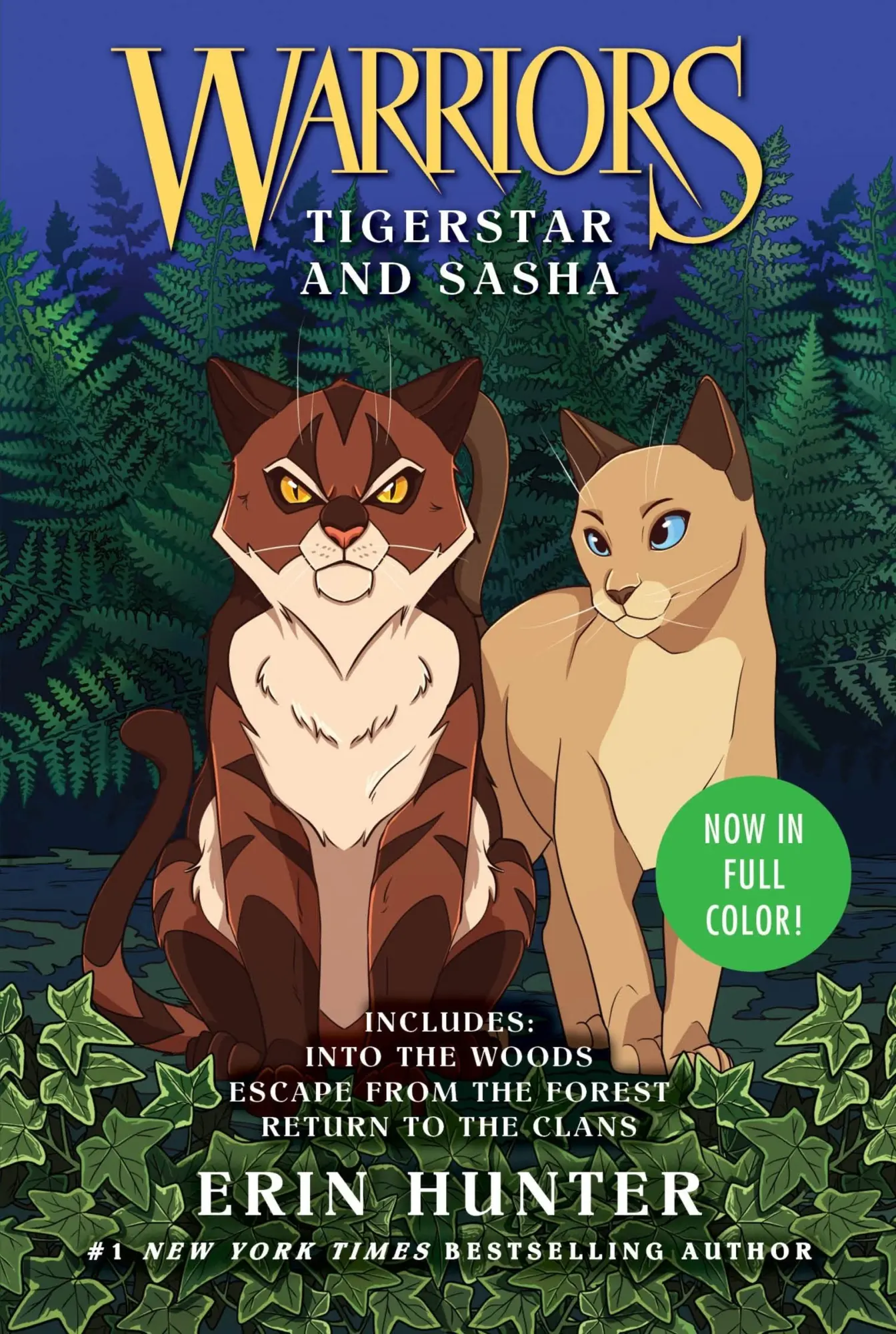 Cover: 9780063351769 | Warriors: Tigerstar and Sasha: 3 Full-Color Warriors Books in 1 | Buch
