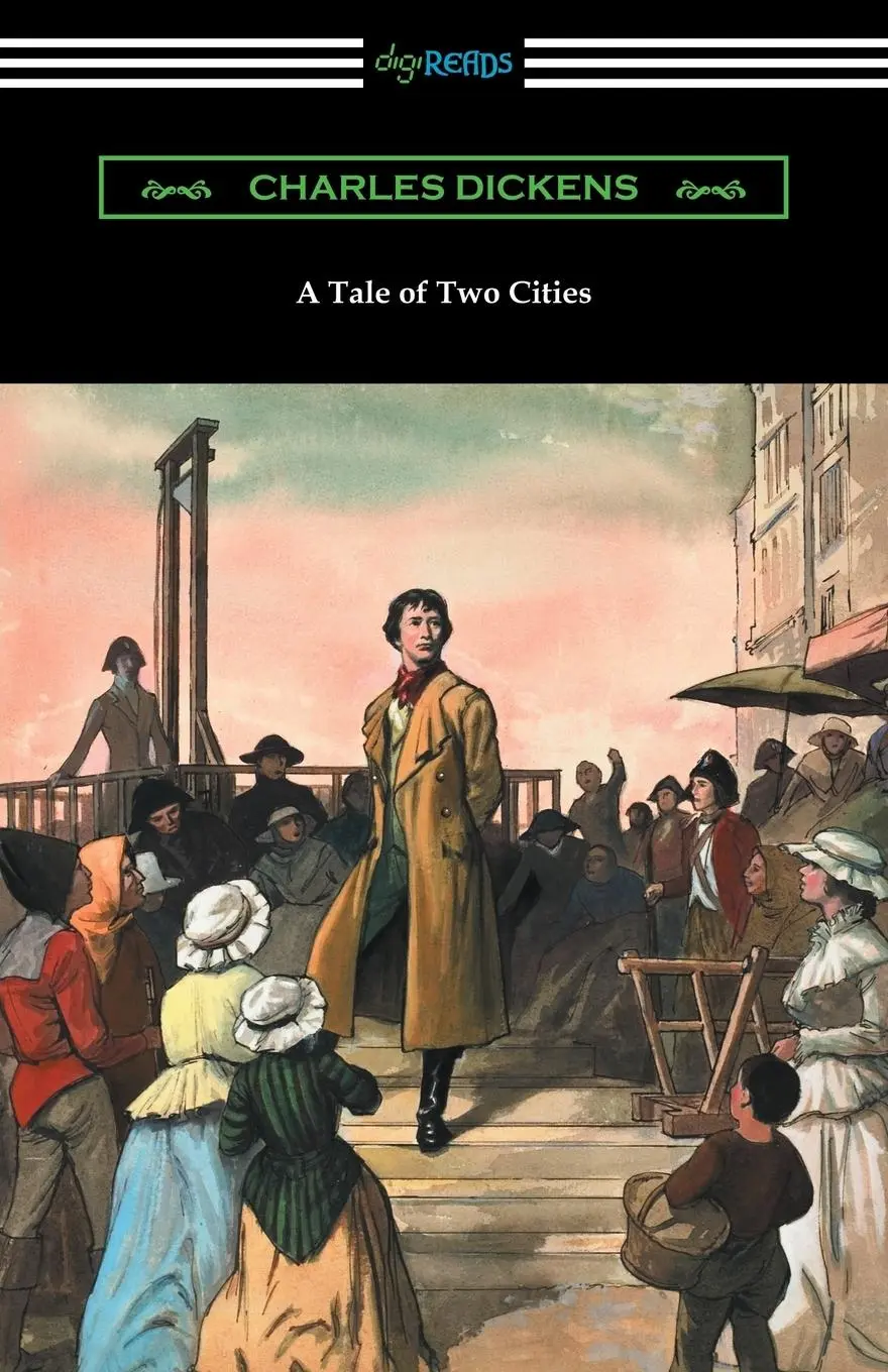 Cover: 9781420951769 | A Tale of Two Cities (Illustrated by Harvey Dunn with introductions...
