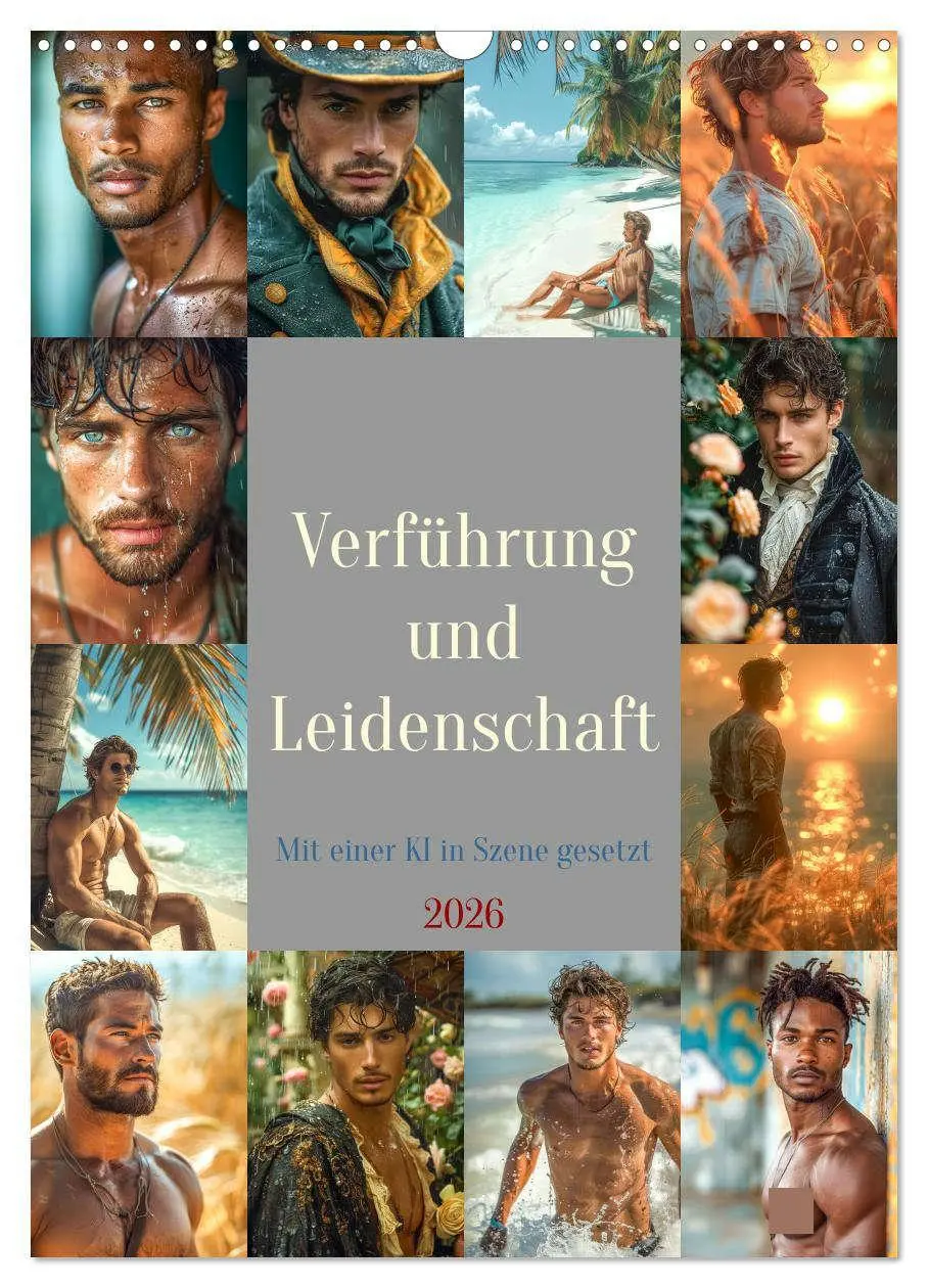Cover: 9783516261769 | Verführung und Leidenschaft (Wandkalender 2026 DIN A3 hoch),...