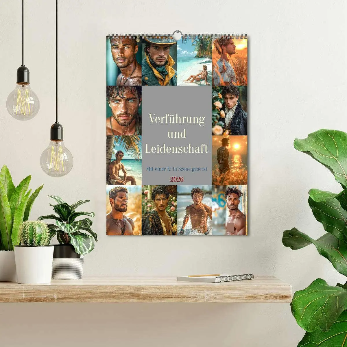 Bild: 9783516261769 | Verführung und Leidenschaft (Wandkalender 2026 DIN A3 hoch),...