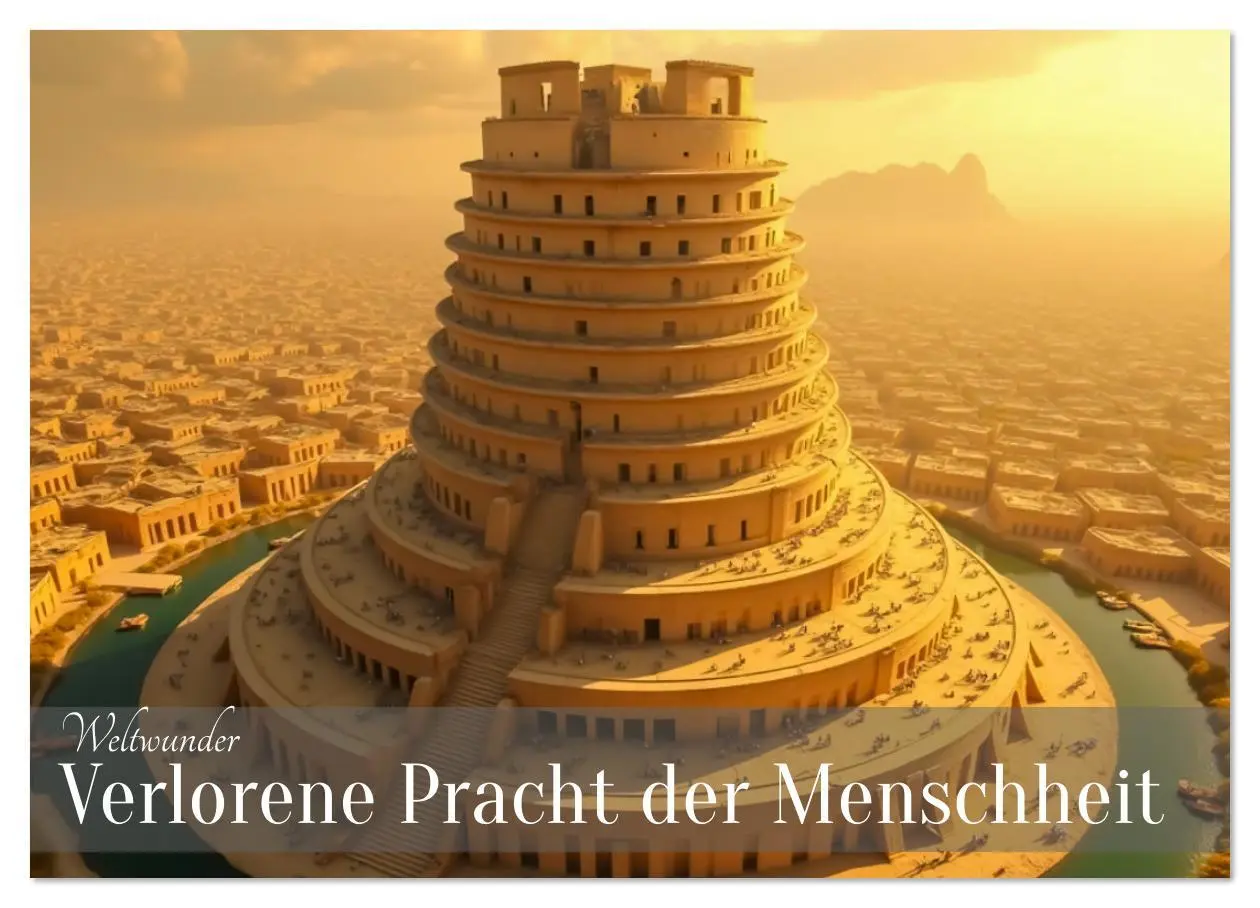 Cover: 9783516641769 | Weltwunder - Verlorene Pracht der Menschheit (Wandkalender 2026 DIN...