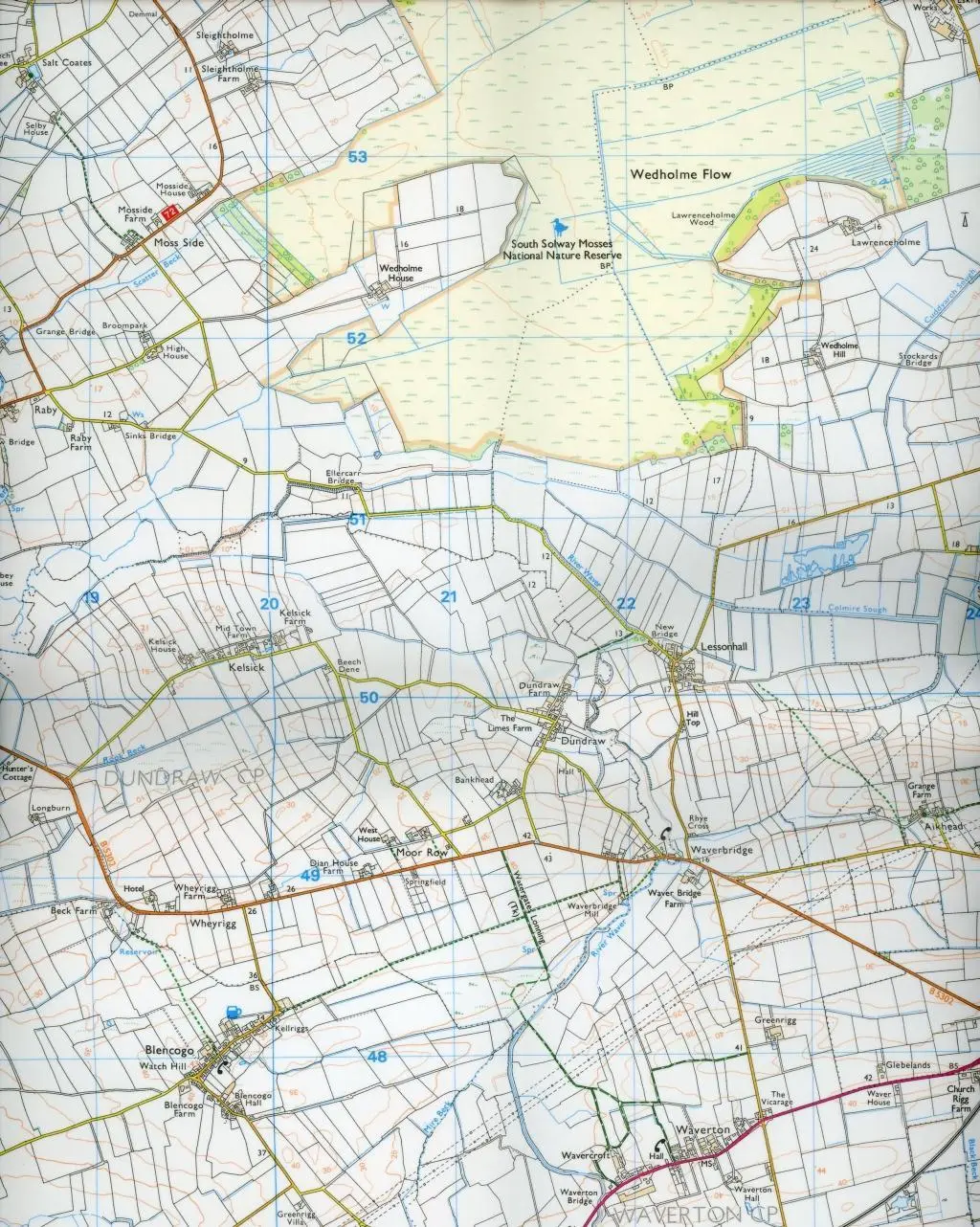 Bild: 9780319471869 | Solway Firth, Wigton and Silloth | Ordnance Survey | (Land-)Karte