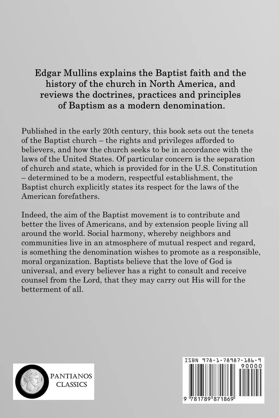Rückseite: 9781789871869 | The Axioms of Religion | Edgar Young Mullins | Taschenbuch | Englisch