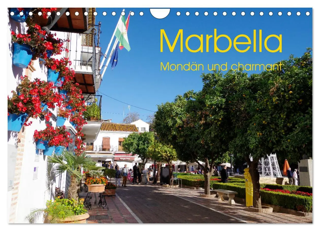 Cover: 9783457541869 | Marbella - Mondän und charmant (Wandkalender 2026 DIN A4 quer),...