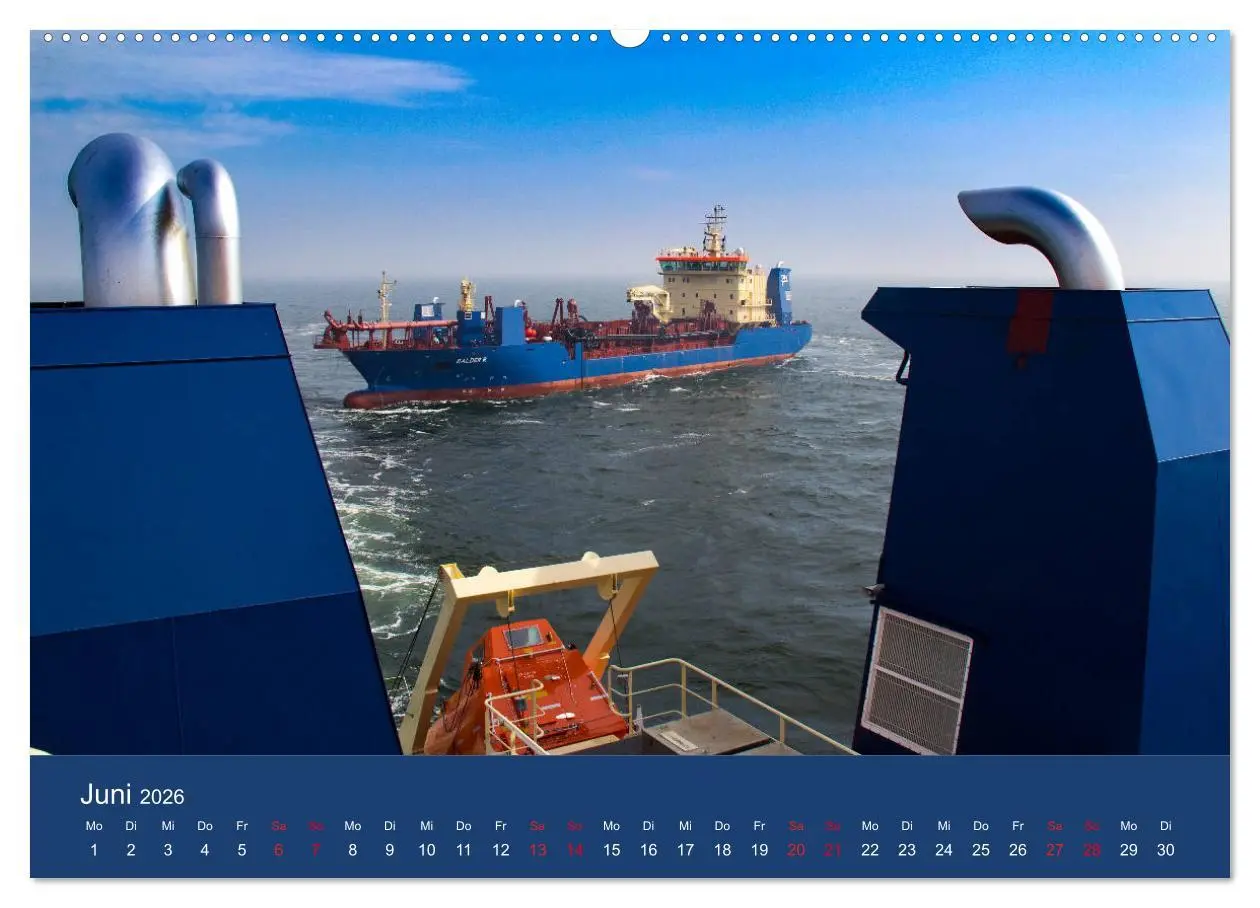 Bild: 9783457851869 | Schiffe - Begegnungen auf Nord- und Ostsee (Wandkalender 2026 DIN...