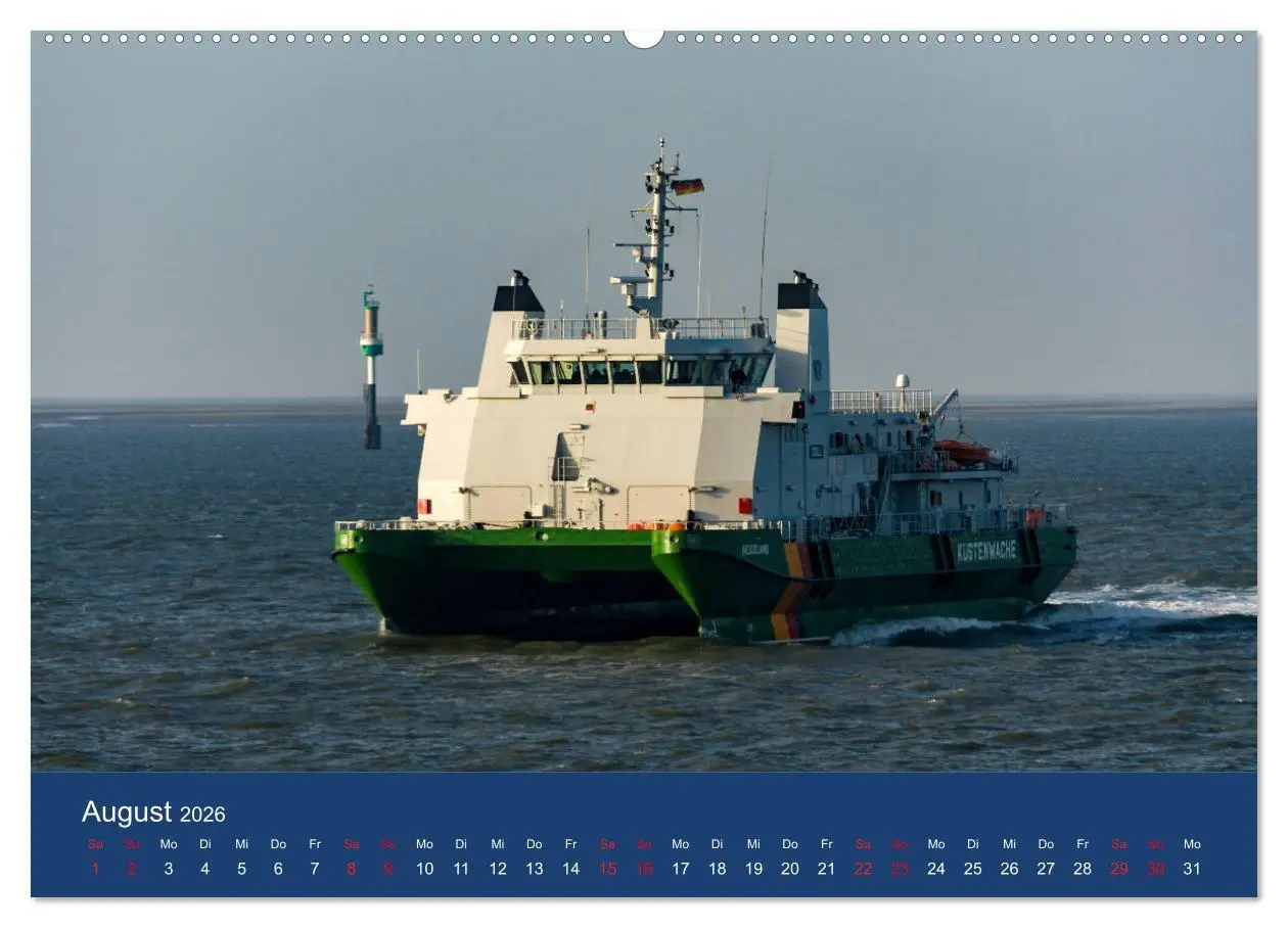 Bild: 9783457851869 | Schiffe - Begegnungen auf Nord- und Ostsee (Wandkalender 2026 DIN...