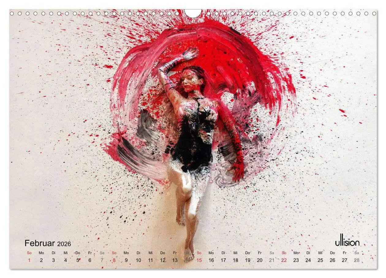 Bild: 9783457921869 | FARBSPIELE - Akt im Feuerwerk der Farben (Wandkalender 2026 DIN A3...