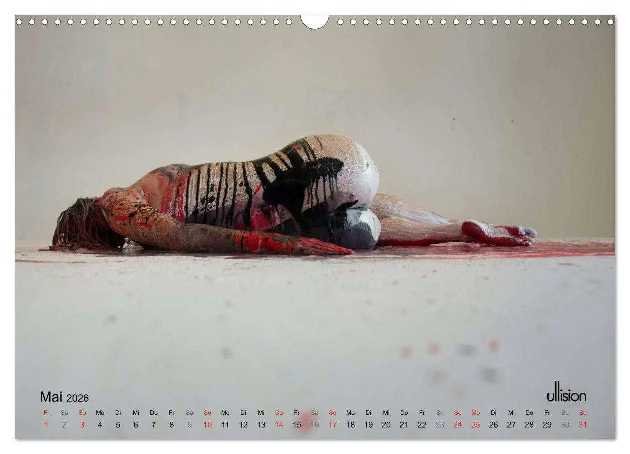 Bild: 9783457921869 | FARBSPIELE - Akt im Feuerwerk der Farben (Wandkalender 2026 DIN A3...