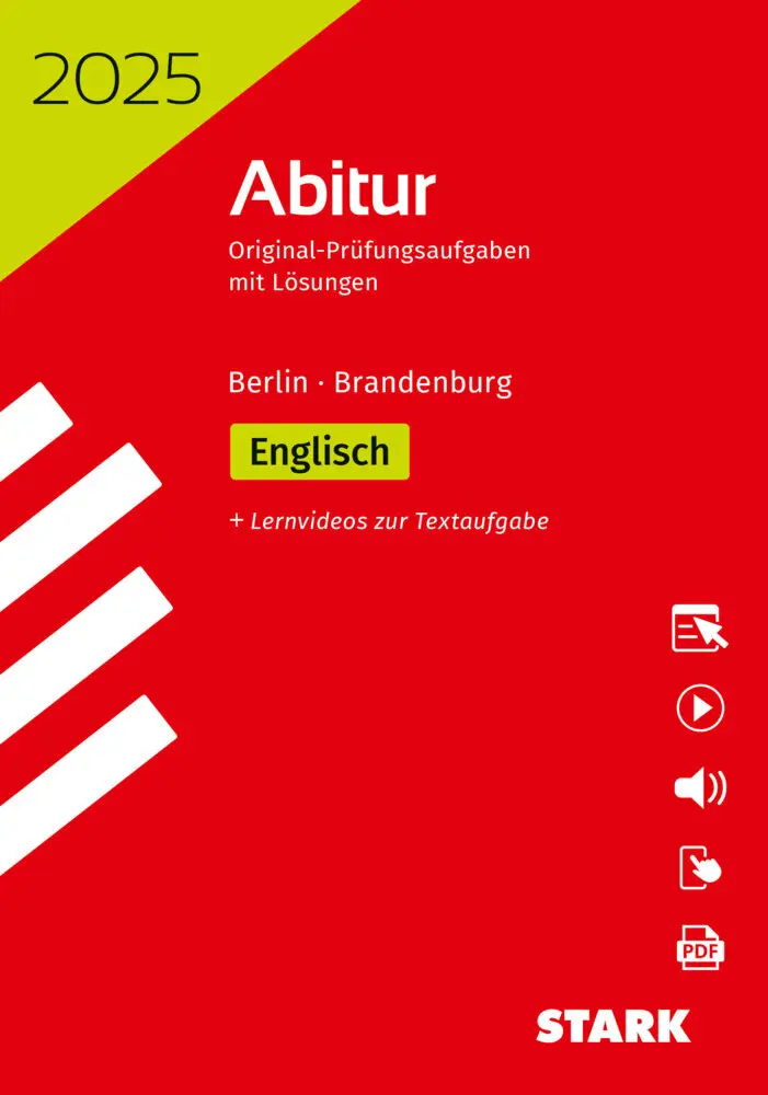 Cover: 9783849061869 | STARK Abiturprüfung Berlin/Brandenburg 2025 - Englisch, m. 1 Buch,...