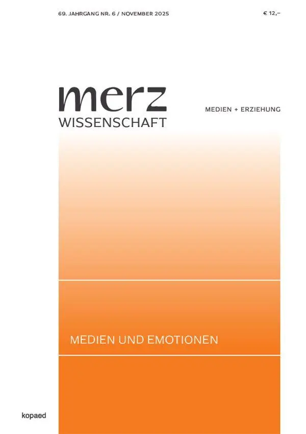 Cover: 9783968481869 | Medien und Emotionen | merzWissenschaft 2025 | Kathrin Demmler (u. a.)