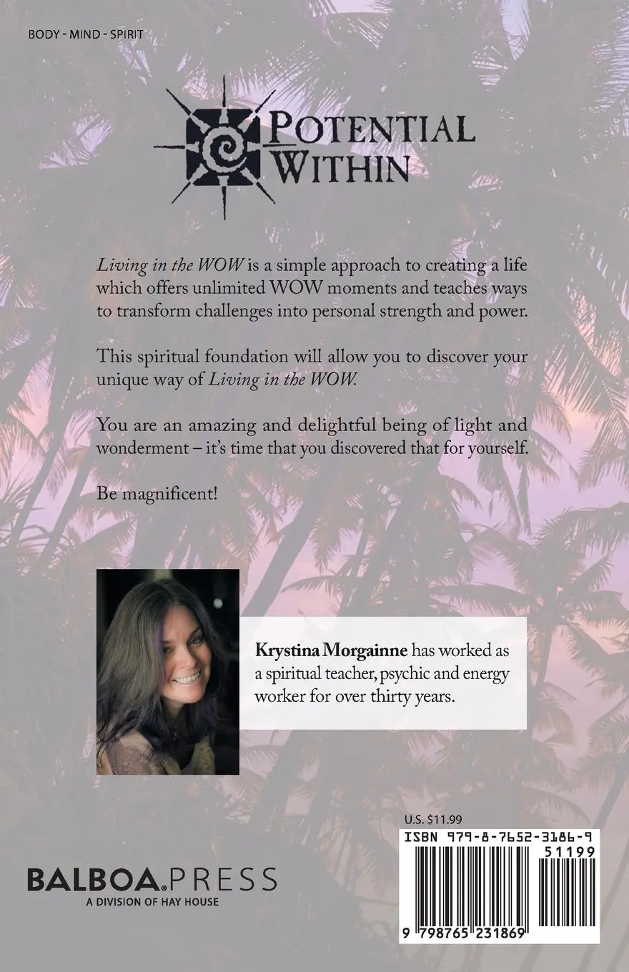 Rückseite: 9798765231869 | Living in the Wow | What If Nothing Is What It Seems? | Morgainne