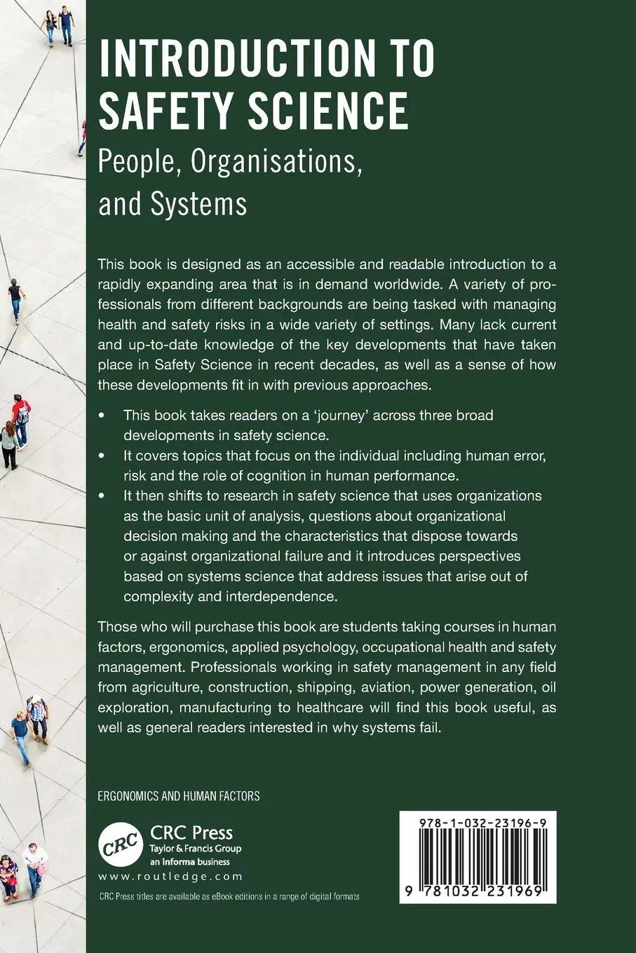 Rückseite: 9781032231969 | Introduction to Safety Science | People, Organisations, and Systems