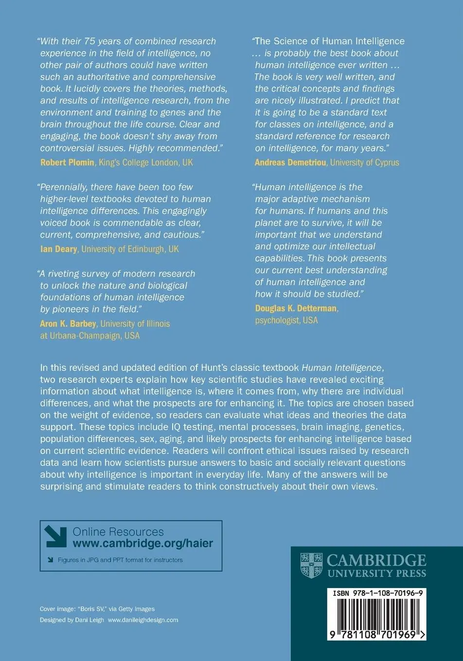 Rückseite: 9781108701969 | The Science of Human Intelligence | Richard J Haier (u. a.) | Buch