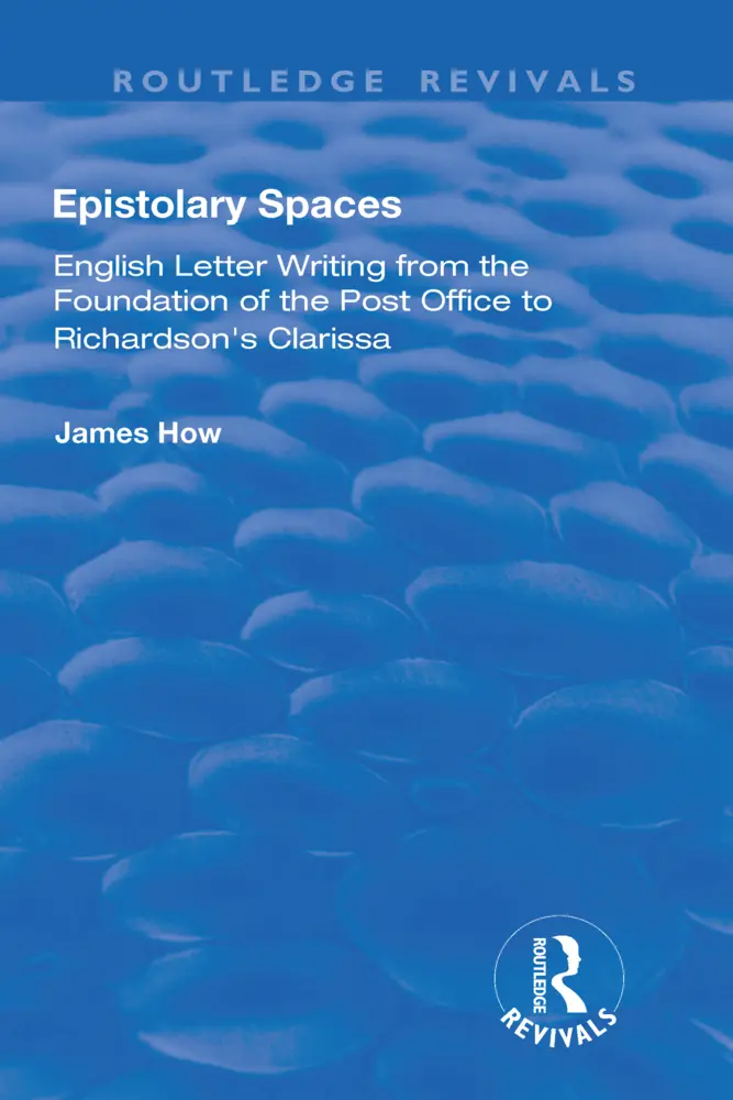 Cover: 9781138711969 | Epistolary Spaces | James How | Taschenbuch | Englisch | 2020