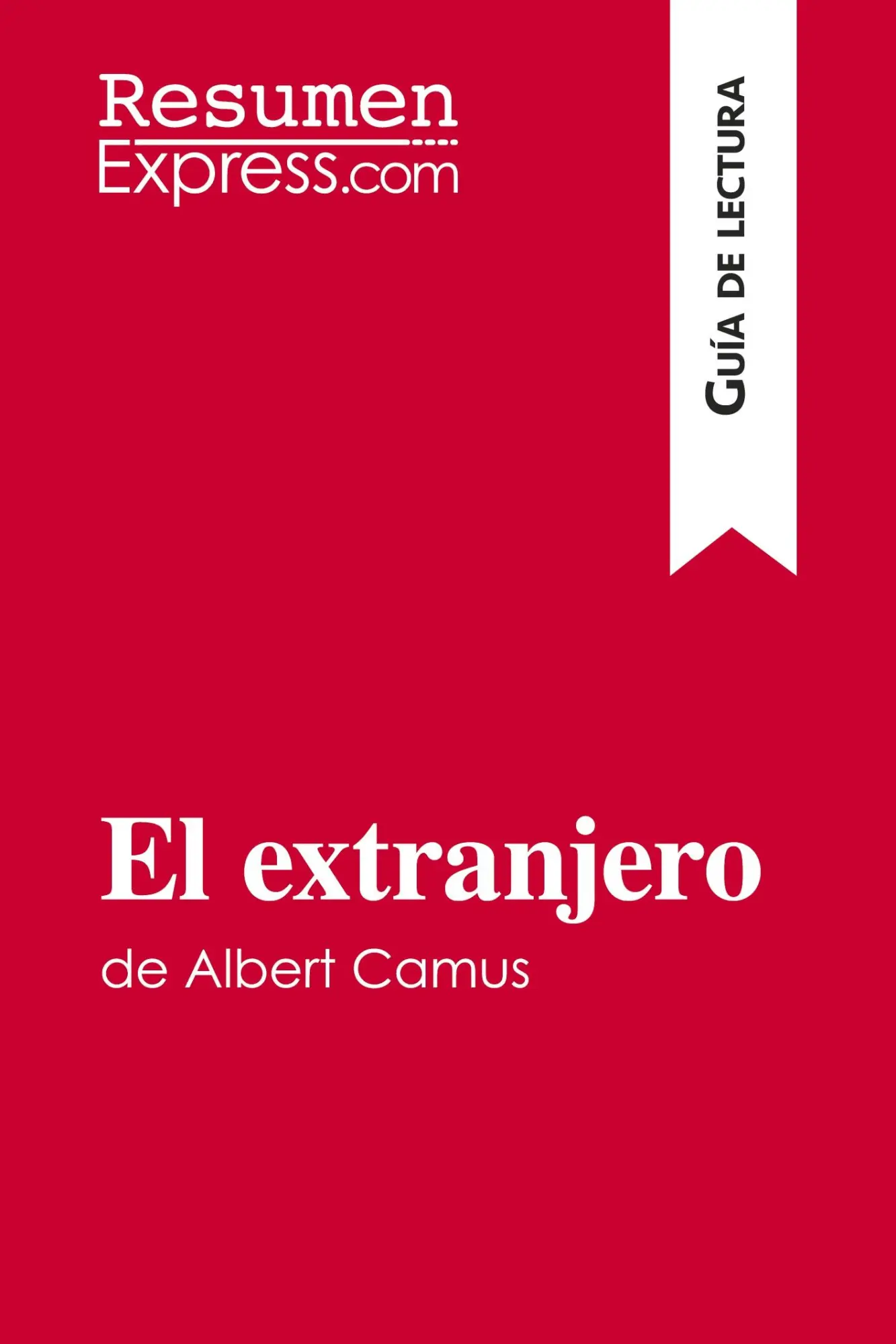 Cover: 9782806271969 | El extranjero de Albert Camus (Guía de lectura) | Resumenexpress