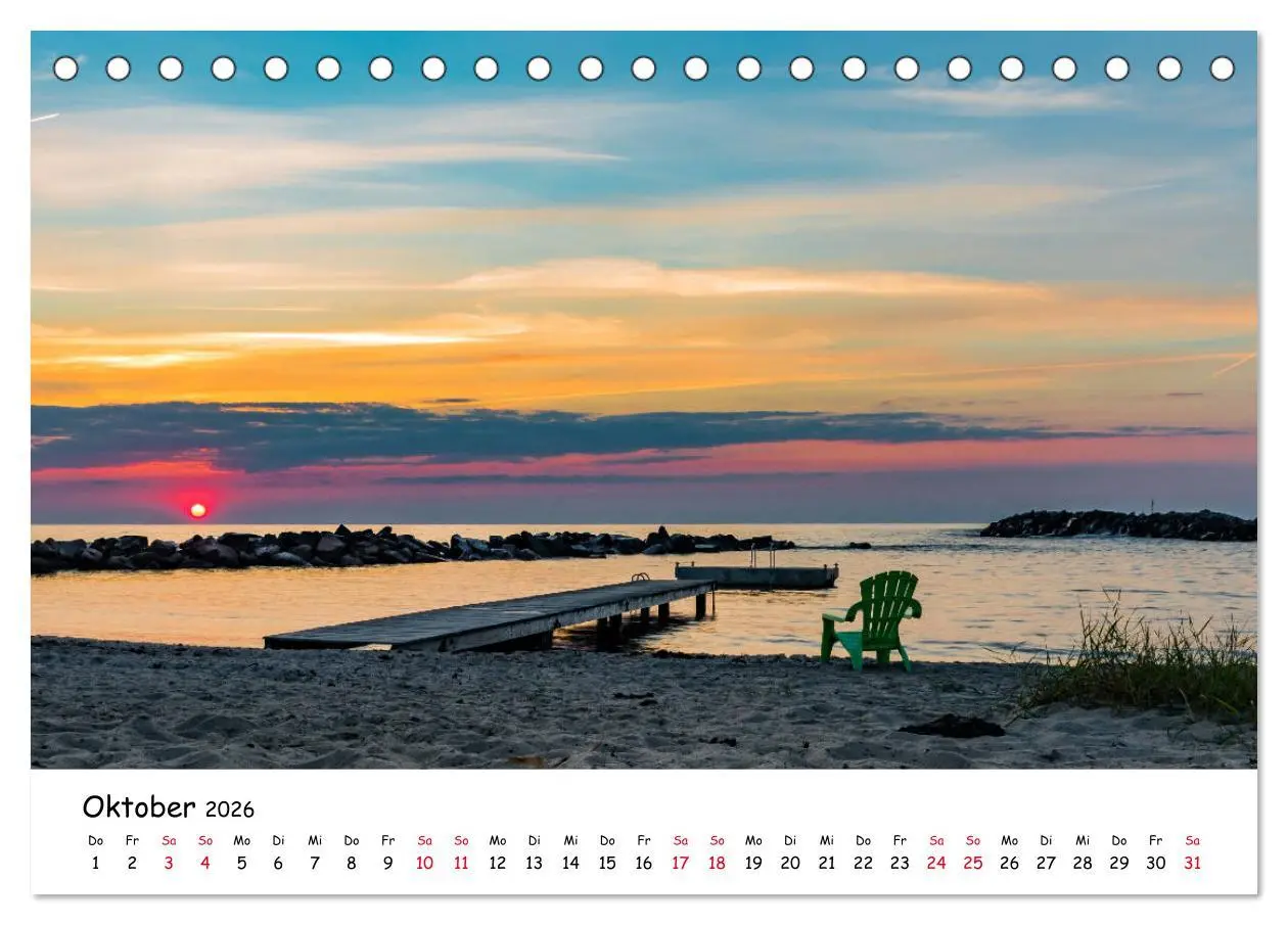 Bild: 9783457841969 | Bornholm 2026 Ein Jahr im Sommer (Tischkalender 2026 DIN A5 quer),...