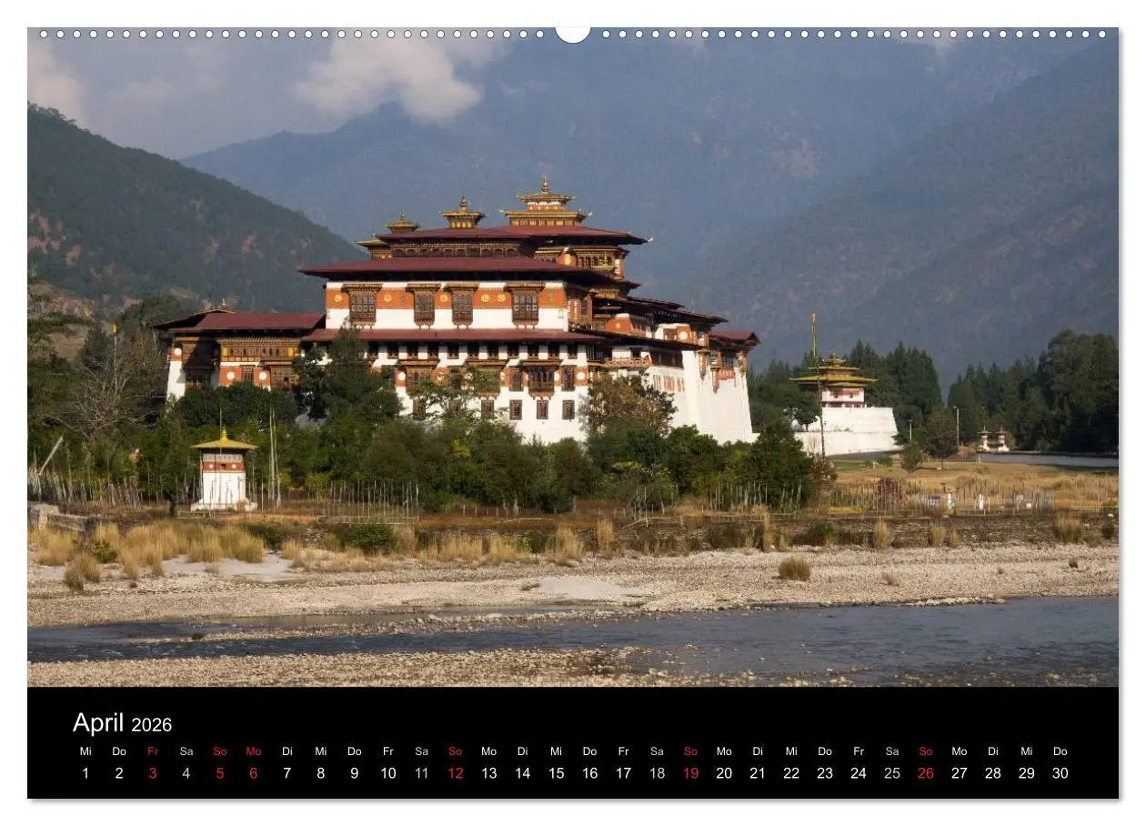 Bild: 9783516171969 | Bhutan 2026 - Land des Donnerdrachens (Wandkalender 2026 DIN A2...