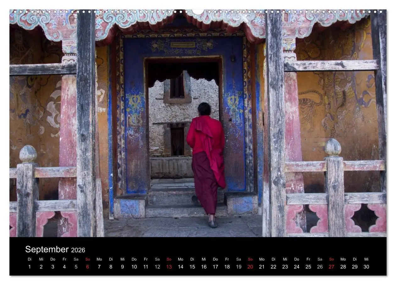 Bild: 9783516171969 | Bhutan 2026 - Land des Donnerdrachens (Wandkalender 2026 DIN A2...