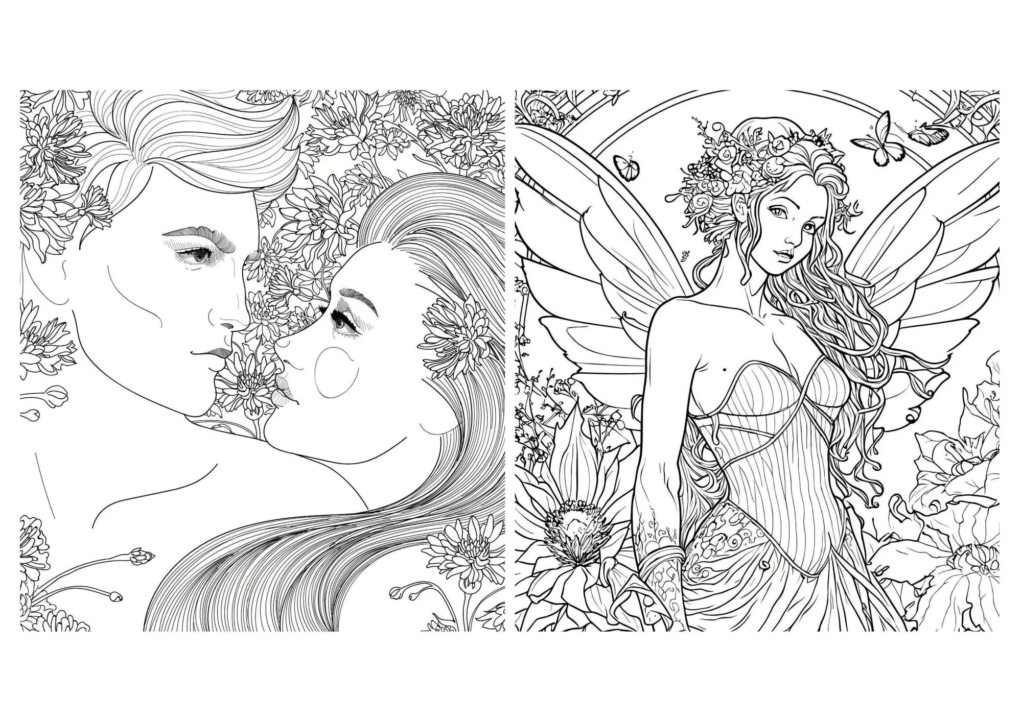 Bild: 9783809451969 | Romantasy Ausmalbuch. Über 100 fantastische &amp; romantische Motive