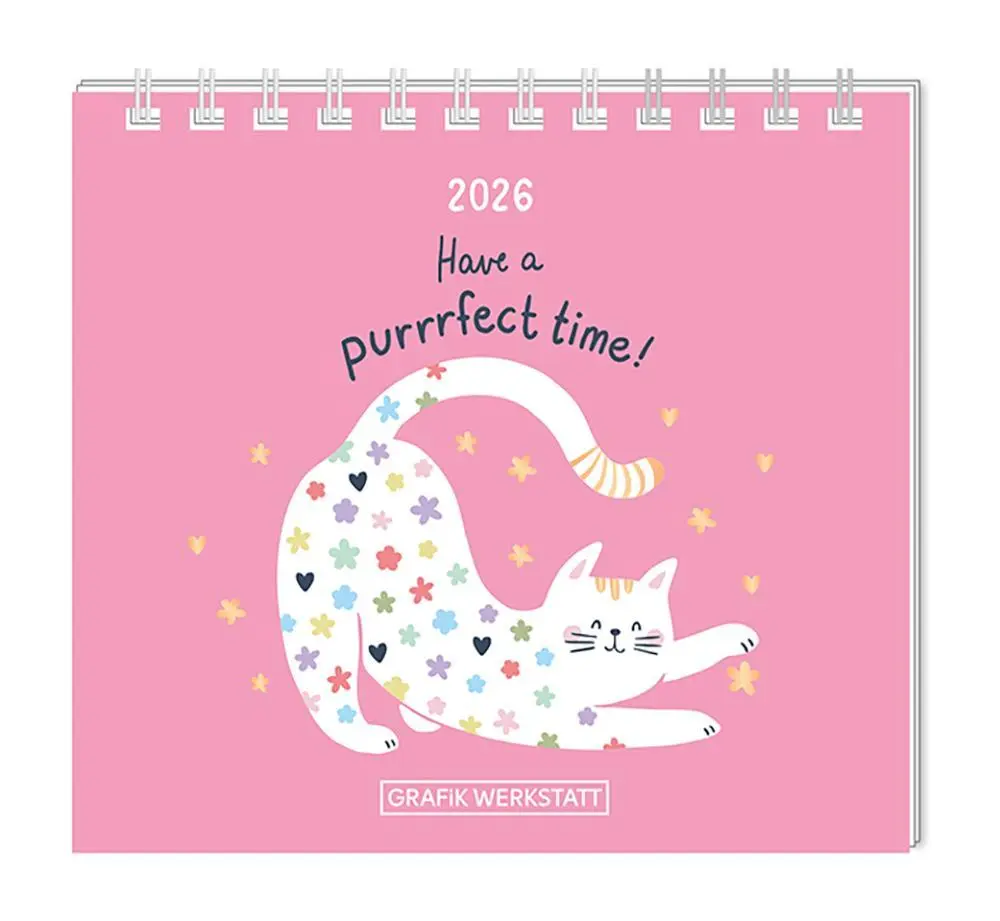 Cover: 9783986361969 | Mini-Kalender 2026 Have a purrrfect time! | Mini-Kalender | Original