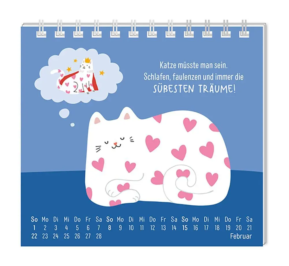 Bild: 9783986361969 | Mini-Kalender 2026 Have a purrrfect time! | Mini-Kalender | Original