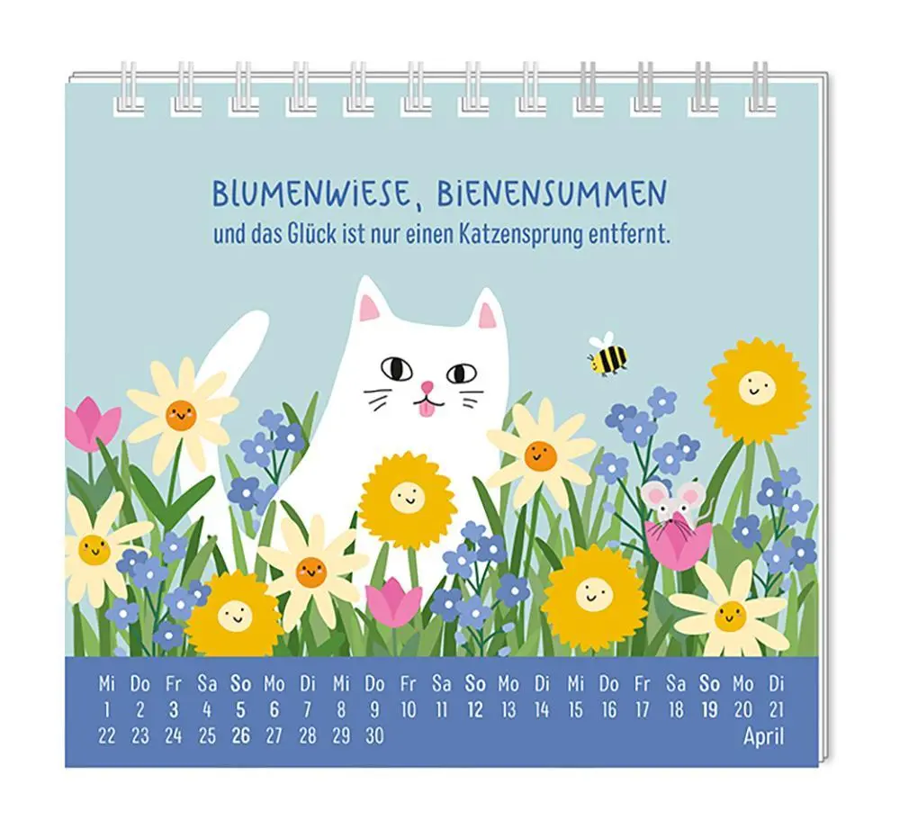 Bild: 9783986361969 | Mini-Kalender 2026 Have a purrrfect time! | Mini-Kalender | Original