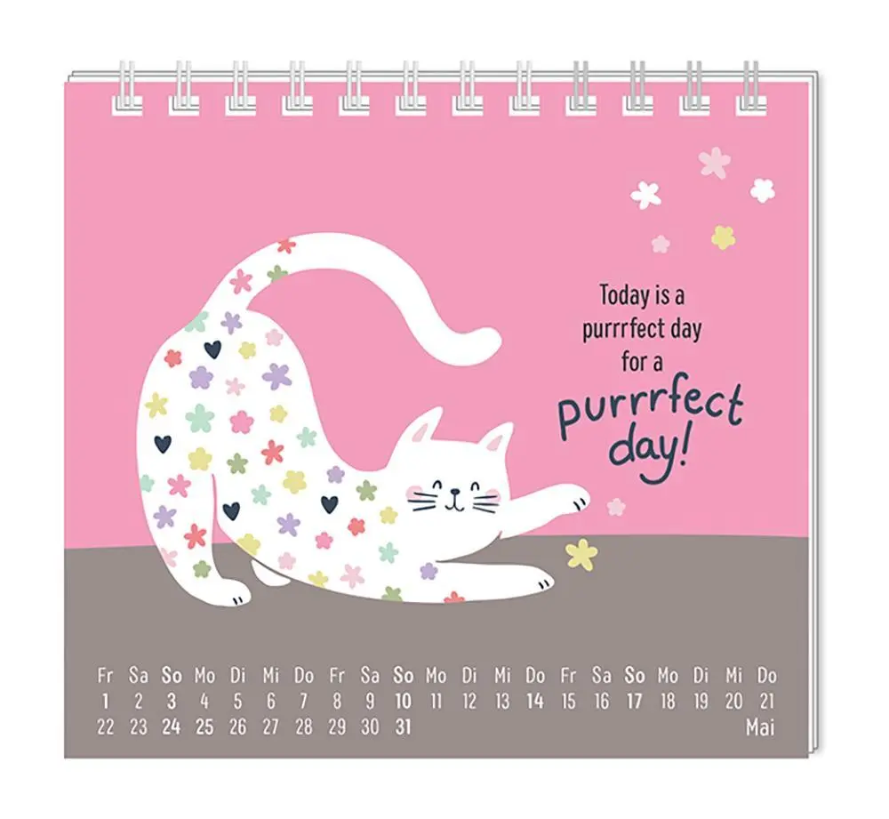 Bild: 9783986361969 | Mini-Kalender 2026 Have a purrrfect time! | Mini-Kalender | Original