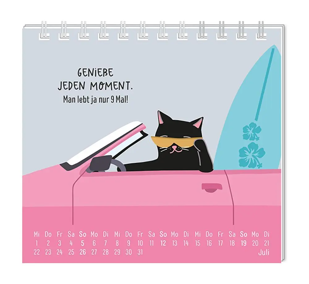Bild: 9783986361969 | Mini-Kalender 2026 Have a purrrfect time! | Mini-Kalender | Original