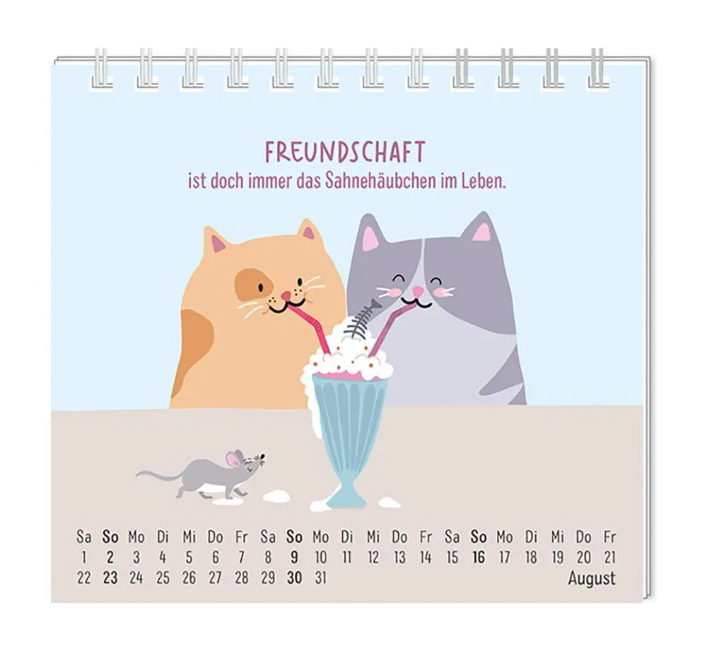 Bild: 9783986361969 | Mini-Kalender 2026 Have a purrrfect time! | Mini-Kalender | Original