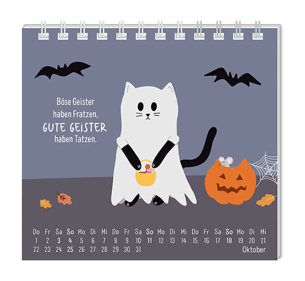 Bild: 9783986361969 | Mini-Kalender 2026 Have a purrrfect time! | Mini-Kalender | Original