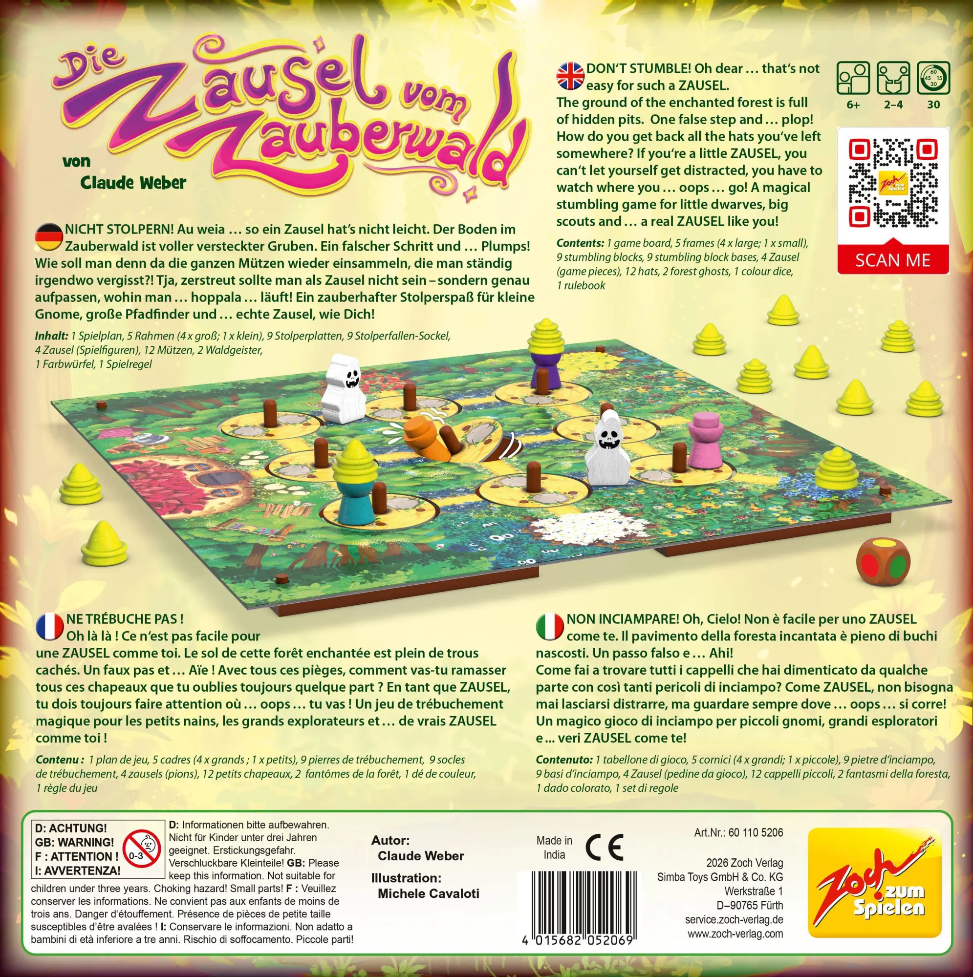 Bild: 4015682052069 | Die Zausel vom Zauberwald | Spiel | 601105206 | Deutsch | 2026