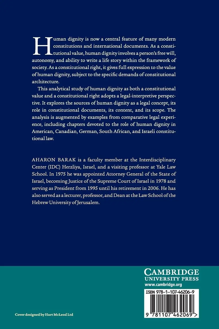 Rückseite: 9781107462069 | Human Dignity | Aharon Barak | Taschenbuch | Englisch | 2015
