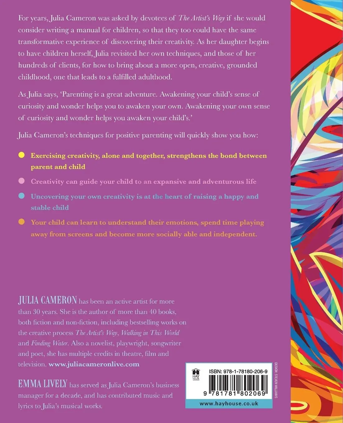 Rückseite: 9781781802069 | The Artist's Way for Parents | Raising Creative Children | Taschenbuch
