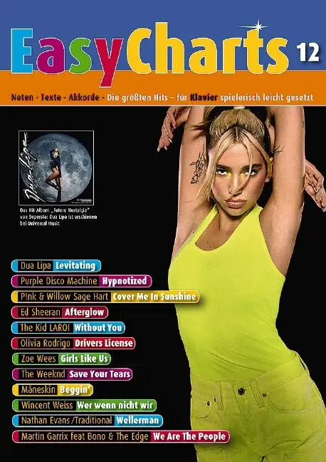 Cover: 9790001212069 | Easy Charts 12 Keyboard | Broschüre | Music Factory | Buch | Deutsch