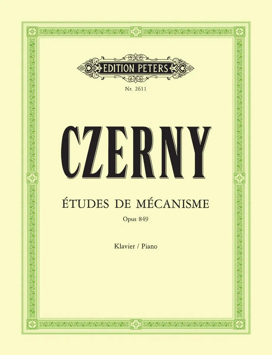 Cover: 9790014012069 | Études de Mécanisme op. 849 | Carl Czerny | Broschüre | Edition Peters