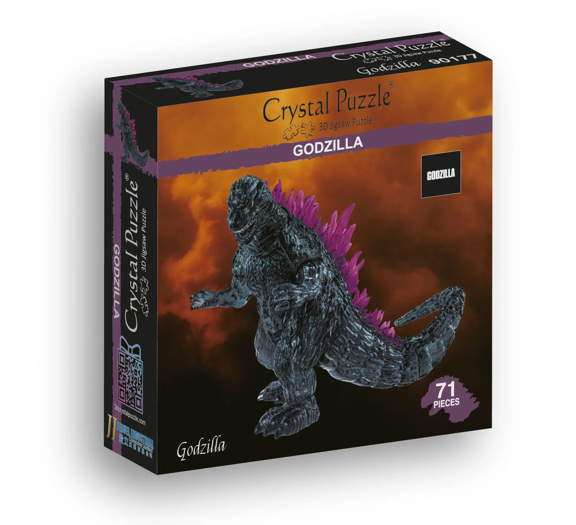 Cover: 4018928592169 | 3D Crystal Puzzle - Godzilla - 71 Teile | Spiel | 59216 | Deutsch