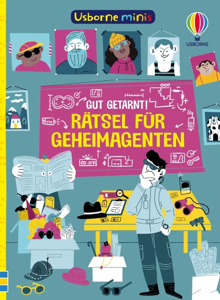 Cover: 9781035702169 | Usborne Minis: Gut getarnt! Rätsel für Geheimagenten | Taschenbuch