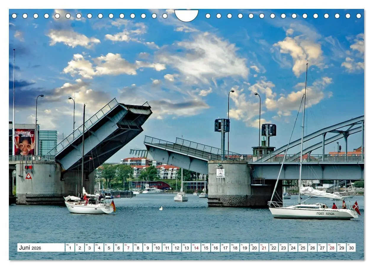 Bild: 9783457582169 | Sehenswertes im Süden Dänemarks (Wandkalender 2026 DIN A4 quer),...