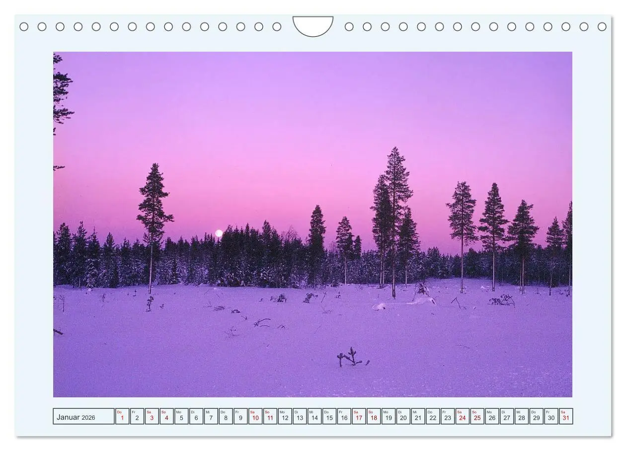 Bild: 9783457892169 | Faszination Finnland (Wandkalender 2026 DIN A4 quer), CALVENDO...