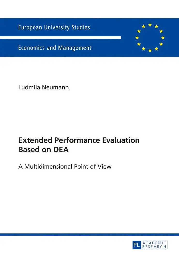 Cover: 9783631722169 | Extended Performance Evaluation Based on DEA | Ludmila Neumann | Buch