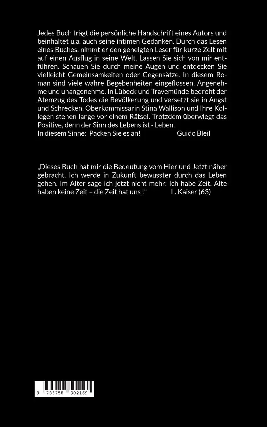 Rückseite: 9783758302169 | Ostsee Beifang | Guido Bleil | Taschenbuch | Paperback | 154 S. | 2023