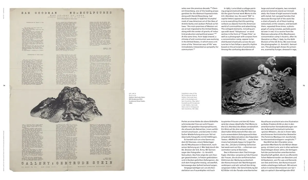 Bild: 9783775752169 | Boris Lurie and / und Wolf Vostell | Eckhart Gillen (u. a.) | Buch