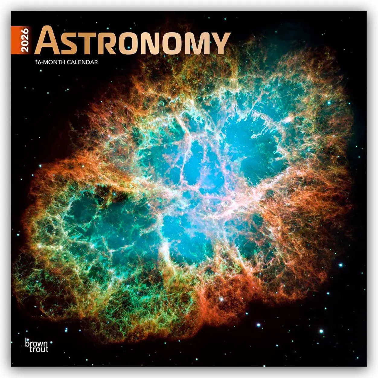 Cover: 9798330702169 | Astronomy - Astronomie 2026 - 16-Monatskalender | Publishers | 13 S.