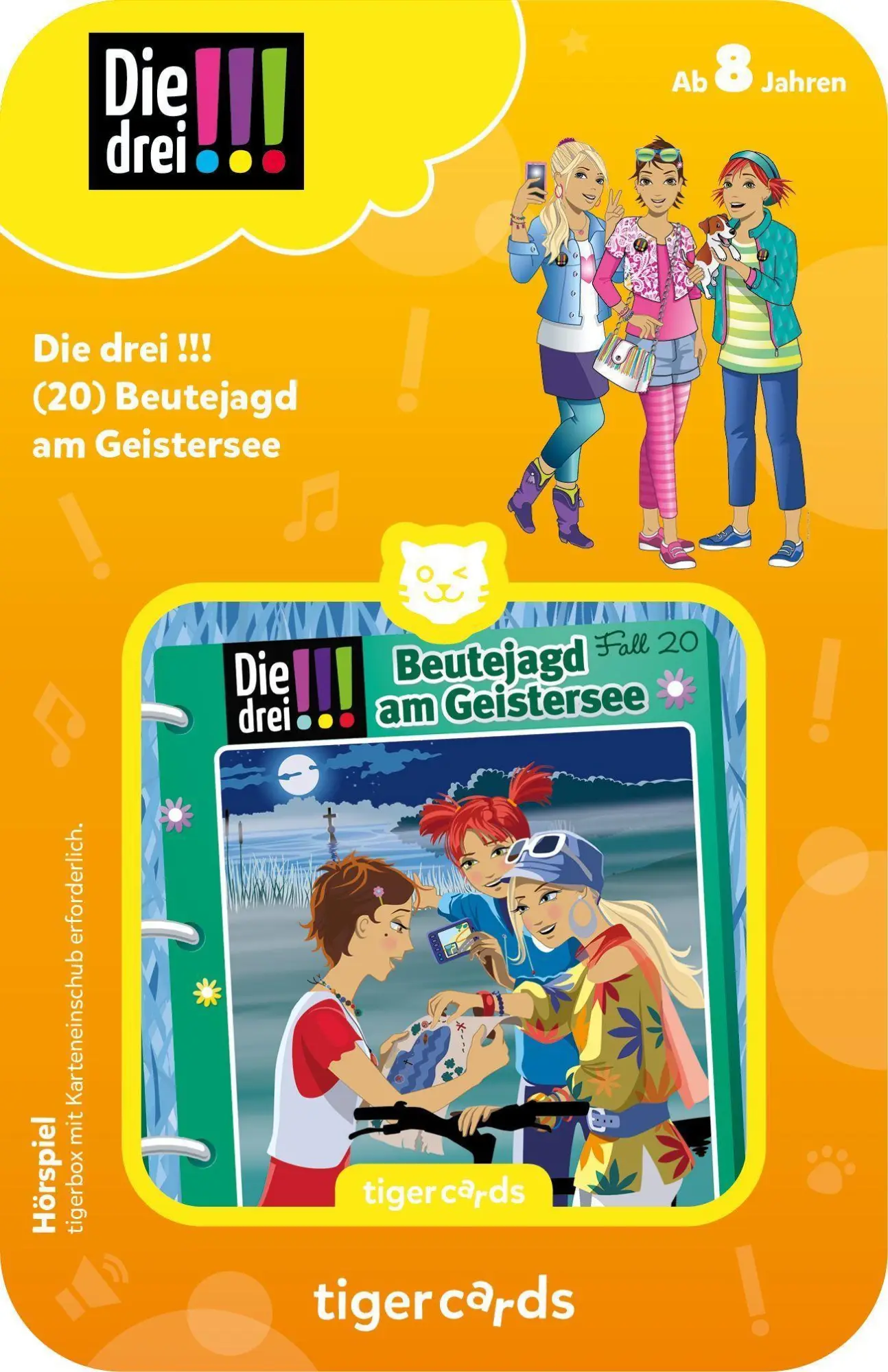 Bild: 4260535482269 | tigercard - Die drei !!! - Folge 20: Beutejagd am Geistersee | Deutsch