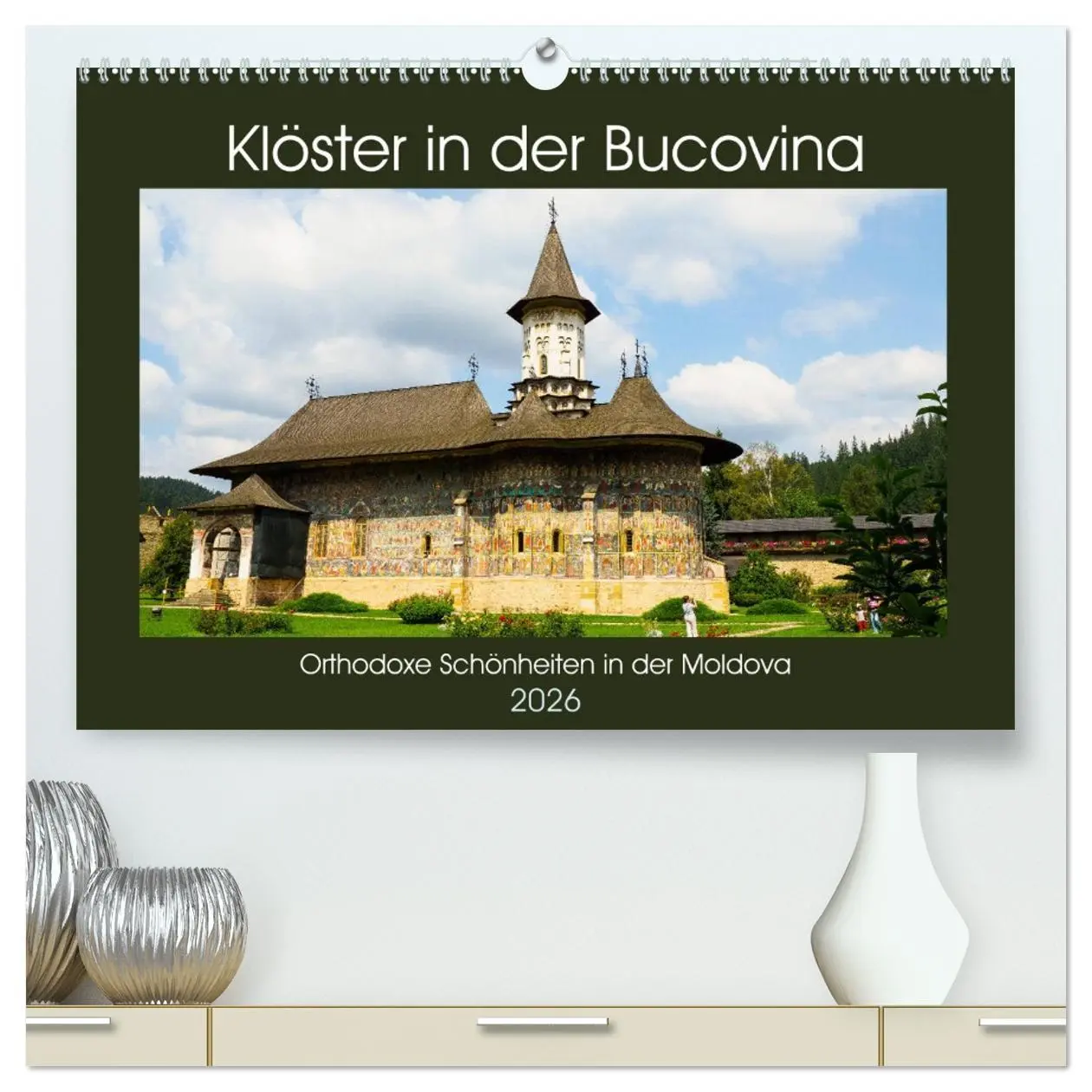 Cover: 9783457712269 | Klöster in der Bucovina (hochwertiger Premium Wandkalender 2026 DIN...